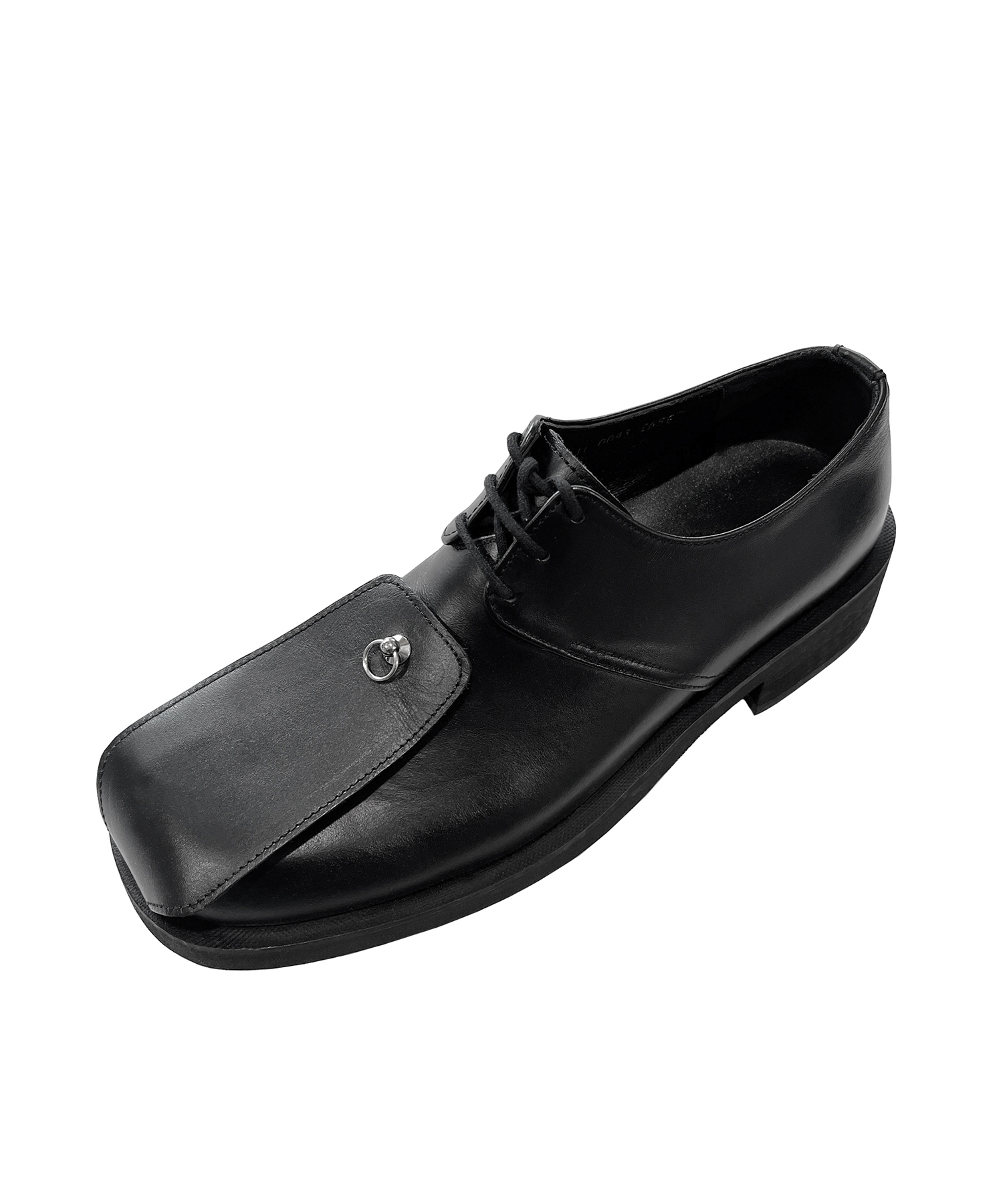 LMMM TOE COVER 3HOLE DERBY BLACK